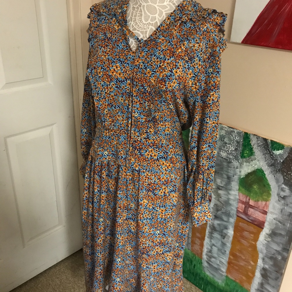 AGIR FLORAL DRESS